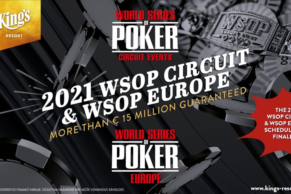 WSOP Eropa 2021, King's Resort, Rozvadov