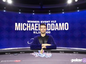 Poker Masters - Purple Jacket winnaar Michael Addamo