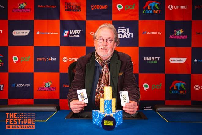 Daniel Pirlot wint €125 Win The Button-event | The Festival Bratislava