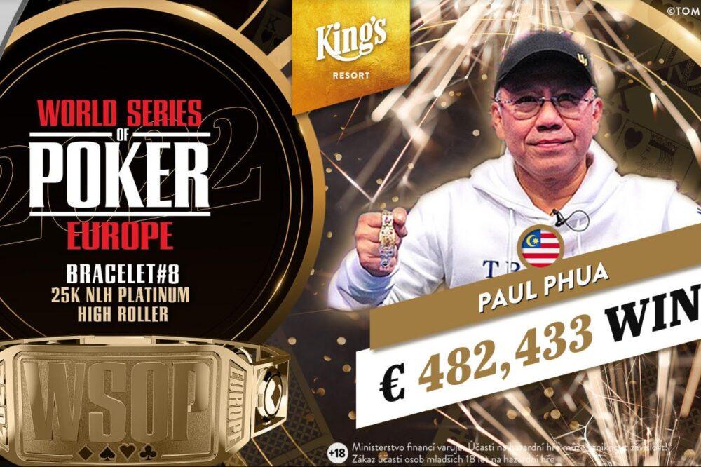 Paul Phua |  WSOP Eropa 202
