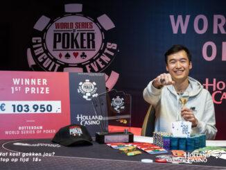 Joey Cheung wint €1.100 Main Event WSOPC Rotterdam (€103.950)